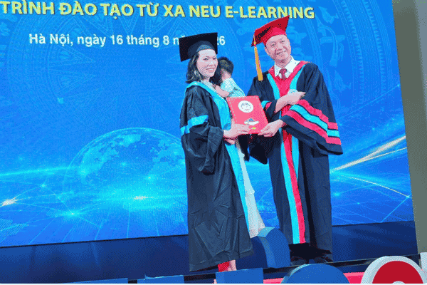 Lễ bế giảng NEU hệ từ xa miền Bắc 16/08/2026