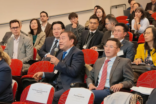 GS.TS Trần Thọ Đạt, NEU phát biểu tại Hội thảo
